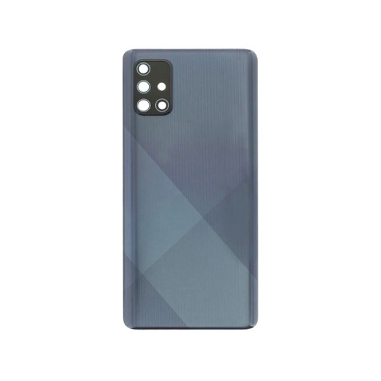 Back Cover+Camera Lens Samsung Galaxy A71/A715 Black Back Cover+Camera Lens Samsung Galaxy A71/A715 Black